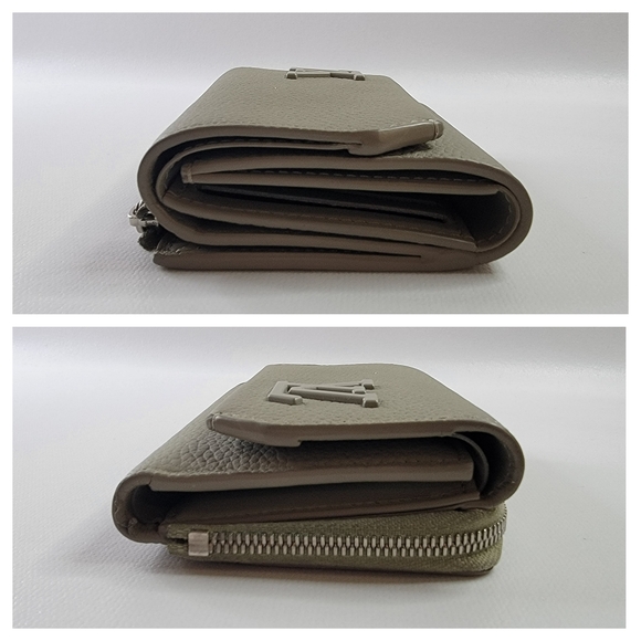 LOUIS VUITTON LV Aerogram Pilot Leather Trifold Wallet - Picture 14 of 14